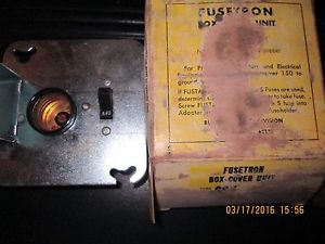 FUSETRON BUSS SSY BOX COVER UNIT FUSE SWITCH FOR 4&#034; electric box.(free shipping)
