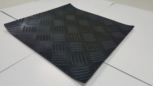 CHECKER Self-Adhesive Rubber Safety Mat 12 in. x 12 in.