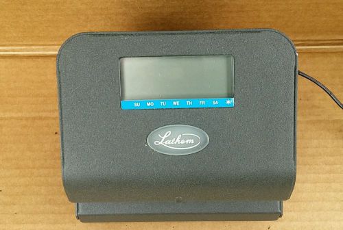 For Parts!! Lathem Time Clock Thermal Print