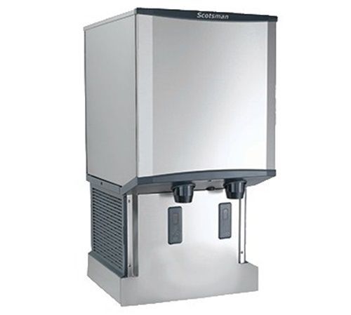 Scotsman hid540aw-1 meridian™ ice machine/dispenser wall-mounted h2 nugget... for sale