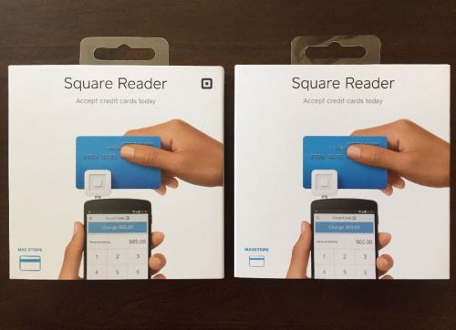 2 Square Readers NEW Sealed