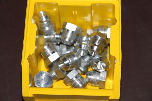 Lot of 10 EATON AEROQUIP Male JIC Plug Hydraulic Hose Adapter 900599-8S