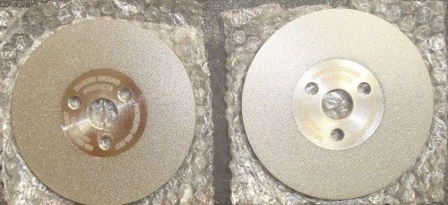 300 Grit Double Sided Piranha Grinder Wheel | 3.15&#034; Diameter (Diamond Ground