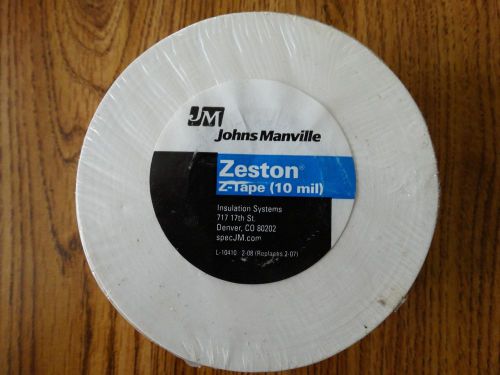 JM Zeston Z-Tape 10mil White Insulation Tape