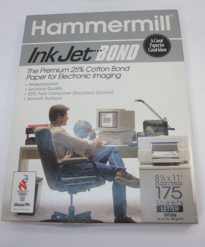 Hammermill INKJET 150+ count 25% Cotton Laser &amp; Ink Ready 24/60lb 8.5x11 White