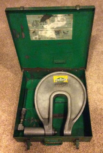 Greenlee 1731 FULL SET C-Frame One Shot Hydraulic Knockout Punch