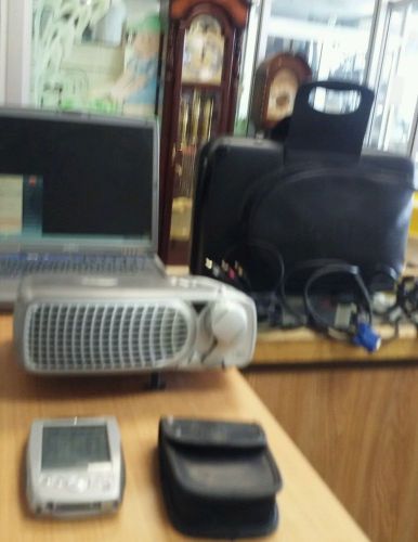 Dell Laptop, Dell Pocket PC, and Dell Projector Combo