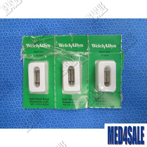Lot of 3 Welch Allyn 06000 Replacement Bulbs
