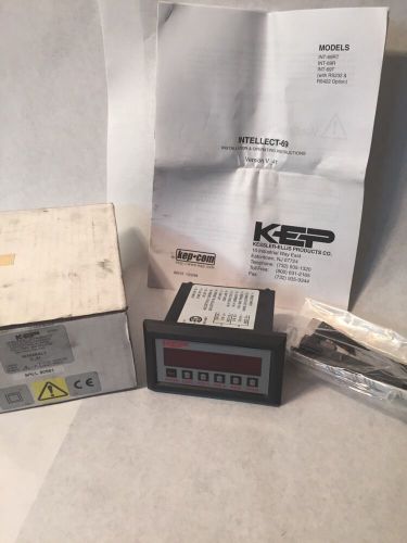 New KEP Kessler Eliis Products INT69RAL1-A V-41 12-24V DC Electronic Counter