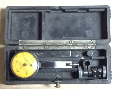  Vintage Federal TestMaster .001 Indicator, Clamp, &amp; Case