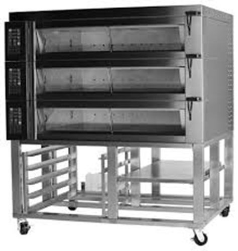 Baxter OV450W Deck Oven electric time and steam 47.3&#034; W x 33&#034; D glazed stone...