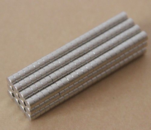 100pcs Neodymium 5X4mm Rare Earth N35 Strong Magnets Craft Models