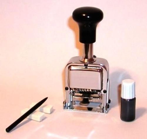 5 digit automatic numbering machine - hand stamp for sale