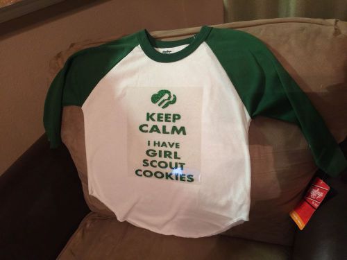Girl Scout Keep Calm Heat Transfer Vinyl ~ Iron On For Daisies Brownies