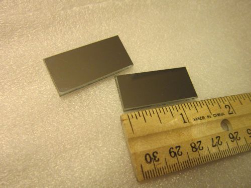 2 pcs First Front Surface Mirror 5/8&#034; x 1 3/8&#034; x 1/8&#034; thick lab camera laser