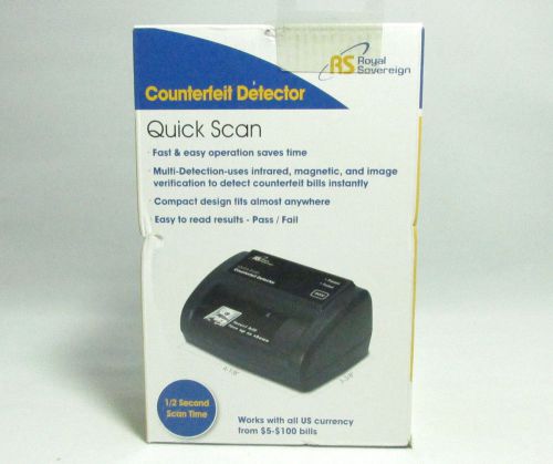 New Royal Sovereign Quick Scan Counterfeit Detector (RCD-2120)