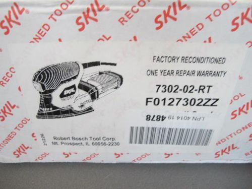Skil 7302-02-rt factory reconditioned octo detail sander w pressure control for sale