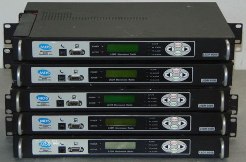 5x GE Microwave Data Systems LEDR Microwave Radio 900S MDS