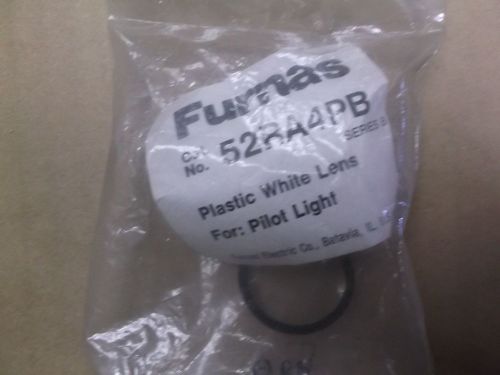 Furnas 52RA4PB Pilot LIght Lens white Plastic *FREE SHIPPING*