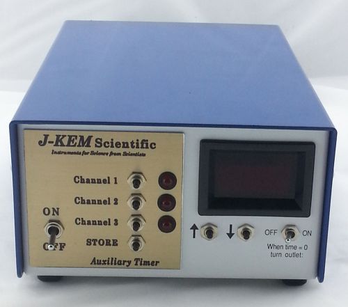 J KEM Scientific Multi-Channel Timer~ 3 Timers Control 3 Receptacles~Manual~AT-3