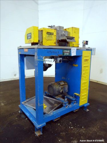 Used- conair jetro pelletizer. approximate 12&#034; diameter x 8-1/2&#034; wide 72 blade h for sale