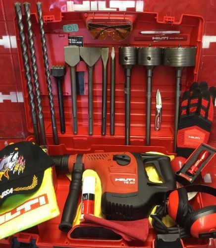 Hilti te 50, l@@k, brand new, free special extras, w/ drill &amp; chisels, fast ship for sale