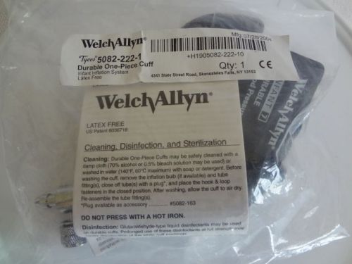 Welch Allyn BP Cuff &amp; Inflation System - Infant (Size 7) #5082-222-1 NEW/SEALED