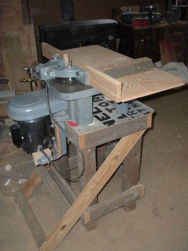 Rockwell Craftsman 43-110 Wood Shaper 220 Volt Motor Included w/ Stand