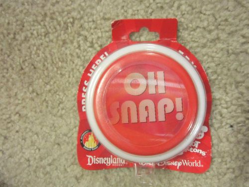 Oh snap button that&#039;s so raven disney push button talking desk accessory new nip for sale