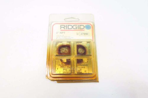 New ridge tool 37940 ridgid die set 2 in npt d529551 for sale