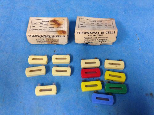 Research &amp; Industrial Instr. Co. TAC-1 Throwaway IR Cells Lot of 12