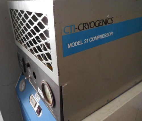 HELIX CTI CRYOGENICS Compressor Model 21 1211-77