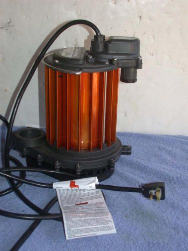 Liberty pumps submersible sump pump model 230 5.2 amps 1/3 hp free s&amp;h for sale