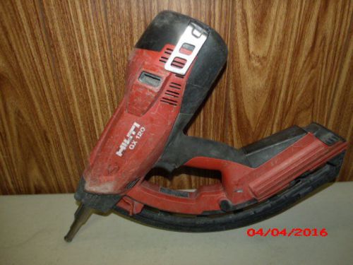 HILTI GX 120 -- Gas Nail Gun Fully Automatic Gas Actuated Powered Fastening