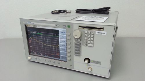 Agilent (keysight / hp) 86142b optical spectrum analyzer: 600 nm to 1700 nm, 006 for sale