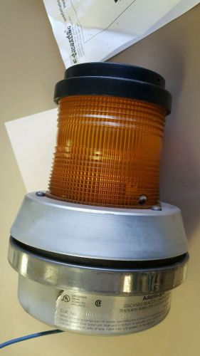 Edwards adaptalight strobe / beacon system 120v ac amber 101sta-n5 101bs-n5 for sale