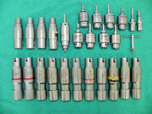 Stryker Drills, Reamers &amp; Chucks (Some new)