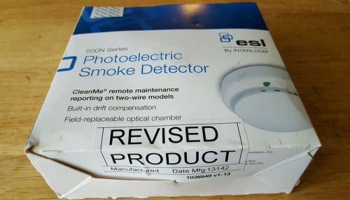 Interlogix 500N Series 521NCSXT  Photoelectric Smoke Detector