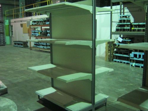 Gondola Shelving 4&#039; Sections, 78&#034; Height