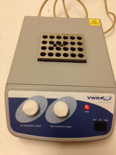 VWR Analog 1 Dry Block Heater 150°C (302°F) 12621-104