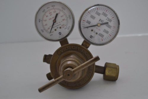 Victor CSRM 350D Gas Regulator Untested Parts Only! Brass Steampunk
