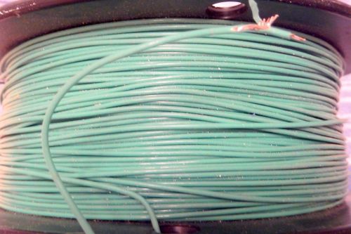 22 AWG Silver Plated Copper Teflon Wire Mil M16878-Green