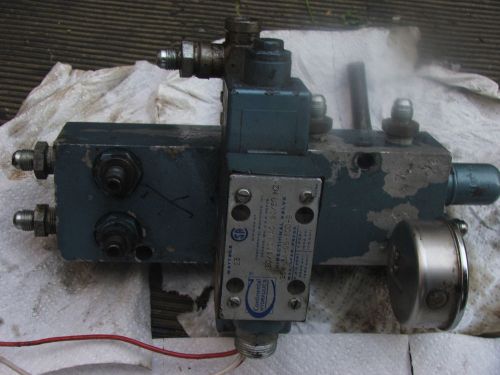 Contential hydraulics directional valve, solenoid &amp; distribution block; fast s&amp;h for sale