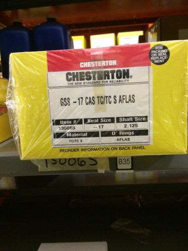 CHESTERTON GSS  17 CAS TC/TC S AFLAS ITEM 130065 2-1/8&#034; SINGLE SEAL CASSETTE