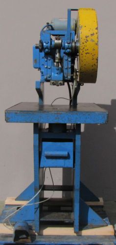 Industrial Stamping OBI Punch Press 1.5HP Around 10 Ton