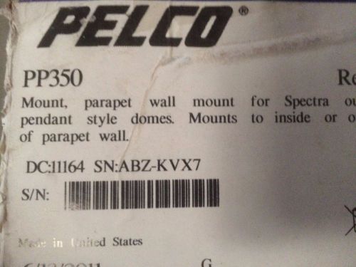 Pelco parapet wall mount pp350 for sale