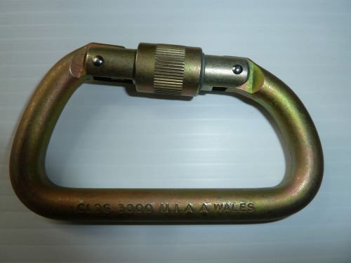 Steel Locking Carabiner-Wales-Set of 8