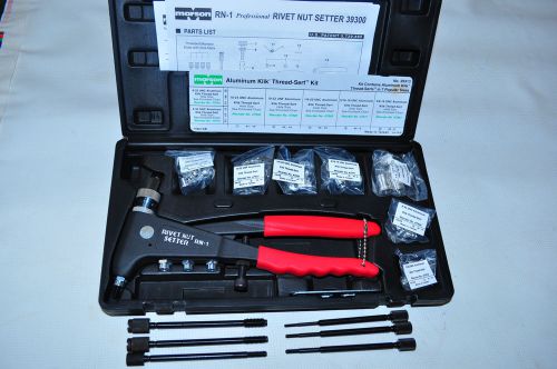 Marson m39313 thread-setter tool kit -aluminum kit-#6,8,10,1/4&#034; 5/16&#034; 3/8&#034;7size for sale