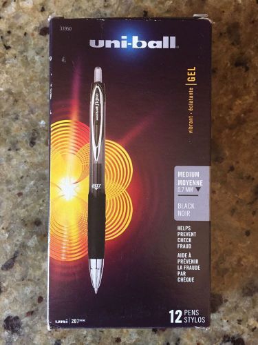 Uni-ball Signo 207 Gel Pen - 12 Pack - Vibrant Gel - Medium .07mm Pen Point Size