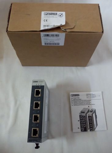 Phoenix Contact 2891004 FL switch SFNT 4TX/FX industrial ethernet switch New